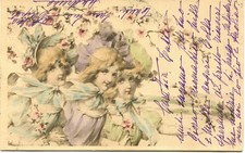 CC54 - Cartolina allegorica -