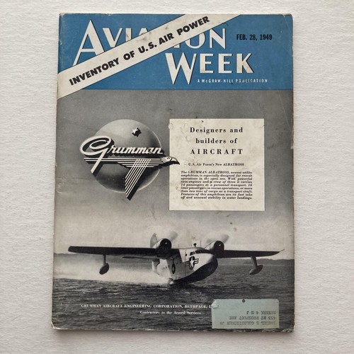 Vintage aviation week magazine - vintage,