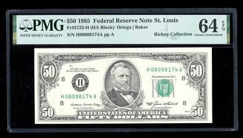 Dbr 1985 frn - 1985, $50