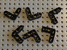 6 x LEGO TECHNIC Black Beam Liftarm Bent ref 32056 /Set 8284 8063 8448 8273 8145