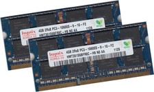 Memoria Ram Hynix 8Gb 2x 4Gb SoDimm 1333Mhz HMT351S6BFR8C Pc-10600s DDR3 204PIN