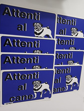 Lot 8 Outdoor Dog Watch Sign