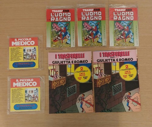 Trasferelli misti vintage - trasferelli,