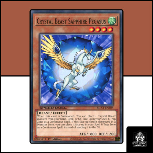 Crystal beast sapphire - crystal, pegasus
