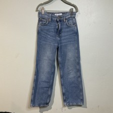 Zara Girls' Straight Blue