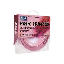 Filo Asso Pink Hunter Nylon 300mt Mulinello Rock Fishing Surf Casting