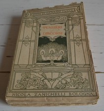PENSIERI E DISCORSI DI GIOVANNI PASCOLI ZANICHELLI
