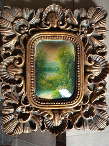 Quadro paesaggio dipinto olio