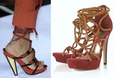 TOPSHOP SCARPE STRINGATE TACCO