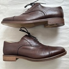 Soldini STONE HAVEN 20146 scarpe uomo EU 42 US 8,5 punta a cappuccio pelle Made in Italy