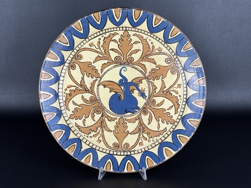 Antico piatto maiolica - antico,