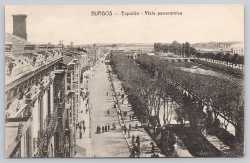 Cartolina epoca burgos - cartolina, d'epoca