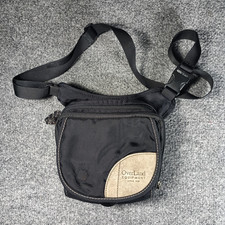 Overland Equipment Borsa Organizer da Viaggio Piccola Tracolla Nylon Nero Multitasche