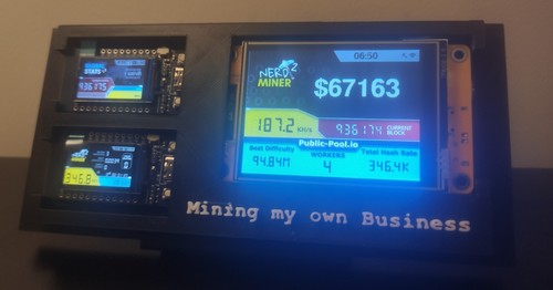 Nerd miner crypto - miner, mining