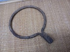 Antico Vecchio Portavaso Portapiante In Ferro Battuto