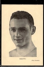 Cartolina calcio calciatore Boffi anteguerra