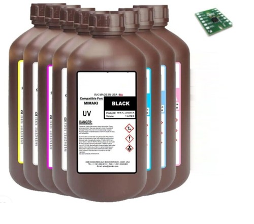 Inchiostro cura compatibile - inchiostro, uv