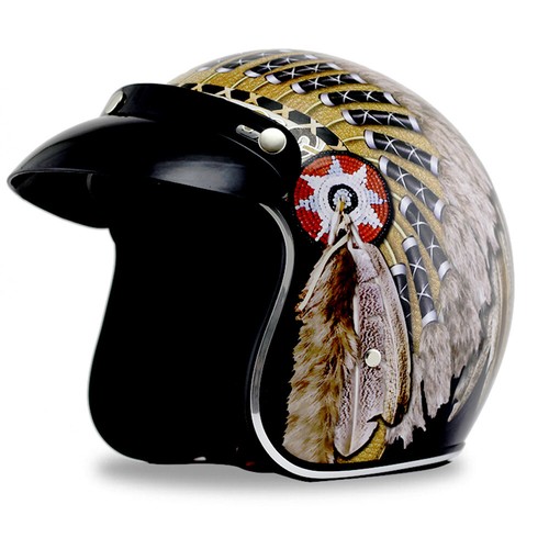 Casco moto dot open face - dot,