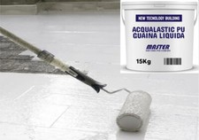 Guaina Liquida Impermeabilizzante Fibrata Poliuretanica (1/5/15 Kg) Elastica