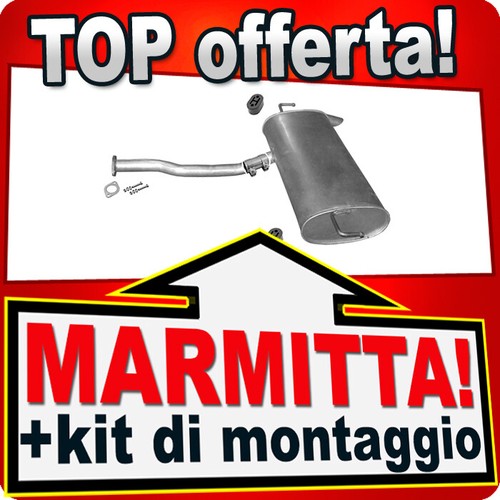 Silenziatore posteriore per - silenziatore,