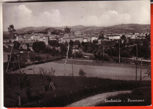 Cartolina umbertide b n - cartolina,