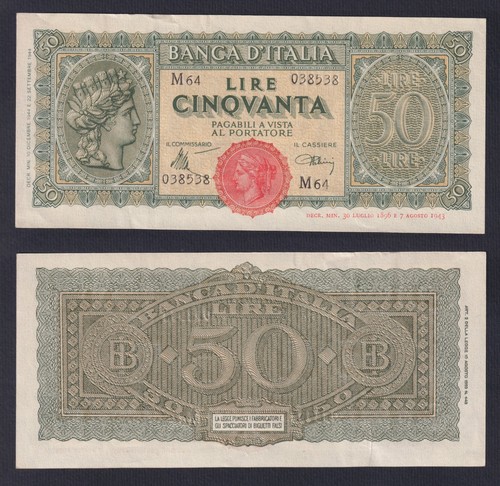 Banconota italia lire - banconota,