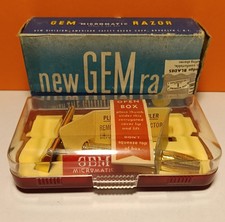 Rasoio Di Sicurezza, Vintage American Razor, Gem Micromatic 