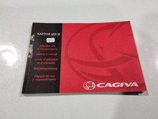 Cagiva Raptor 650 libretto uso e manutenzione 8000a5750