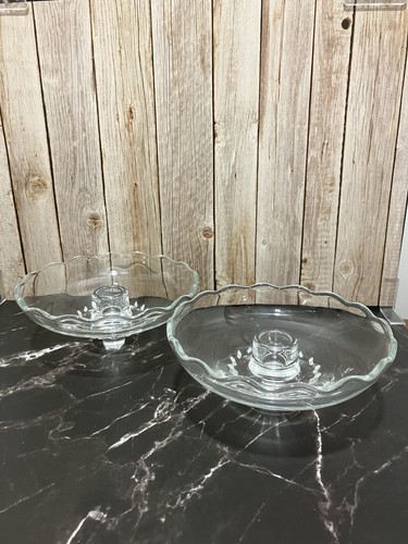 Vintage vetro bobeche - 6",