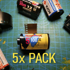 5XPACK Filmdealer's 35mm 500T 250D 50D Cinestill Portra Kodak Vision 3