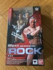 WWE SUPERSTAR SERIES The Rock S.H. Figuarts PVC Action Figure 16 cm by BANDAI