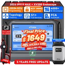 XTOOL TOP IP919 MAX J2534 ECU