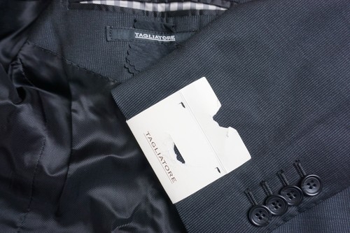 Tagliatore nero tessuto - nero, rigato