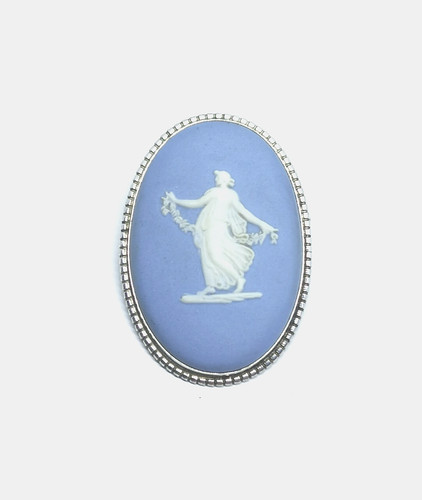 Spilla ovale vintage - spilla,