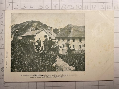 Cartolina collezione clavieres - cartolina,