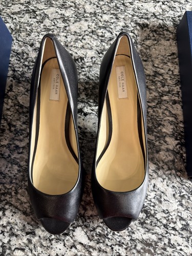 Cole hann peep toe lacey - hann,