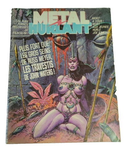 Albo fumetti metal hurlant - metal,