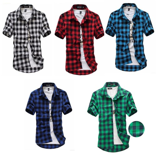 Camicia uomo quadri - camicia,