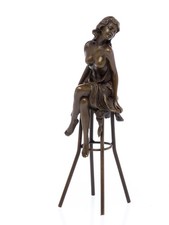 Scultura in bronzo donna nuda su figura scultura in bronzo scultura stile antico