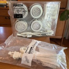 Set 4 luci LED IKEA INREDA +