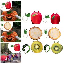 Tuta in costume da frutta per feste di compleanno, eventi a tema culinario,