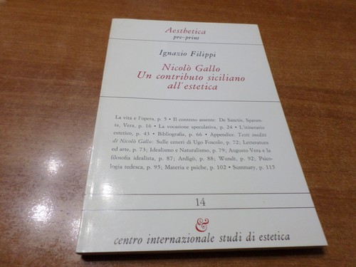 Ignazio filippi nicolo gallo - filippi, nicolo'