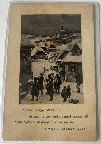 Cartolina rara livorno - cartolina, di