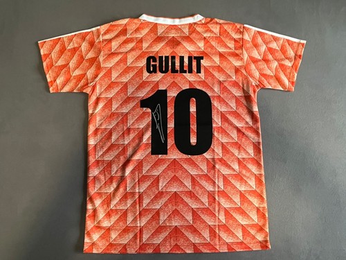 Ruud gullit maglia firmata - maglia,