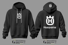 FELPA husqvarna CON CAPPUCCIO
