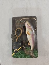 FISHING Single SWITCH PLATE