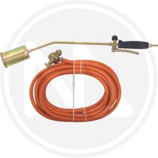 KIT CANNELLO SALDATORE A GAS x ASFALTO GUAINA+REGOLATORE ALTA PRES.+9,5 MT TUBO 