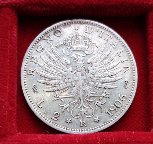 Moneta regno iii 2 lire - moneta,