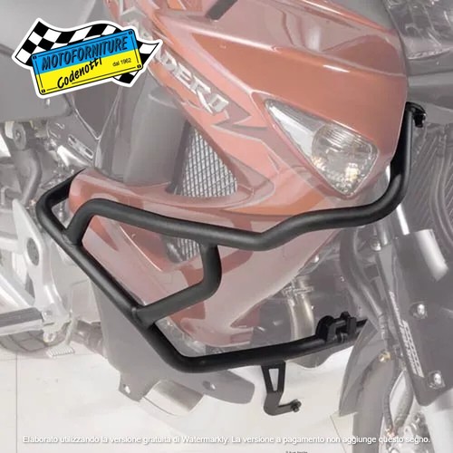 Paramotore tubolare nero - mm,