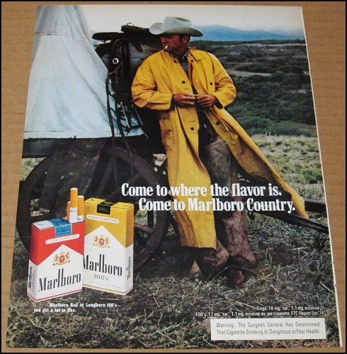 Marlboro 1975 stampa - marlboro, sigarette